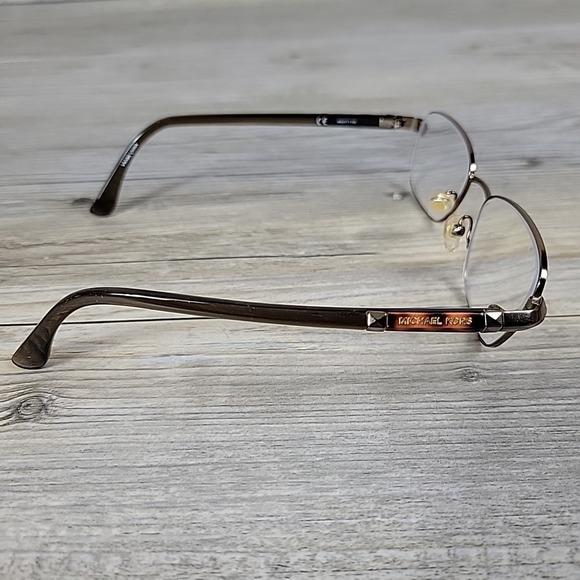 Michael Kors MK 357 239 Eyeglasses Frames Rectangle Bronze Brown 49-17-135 - Picture 3 of 11